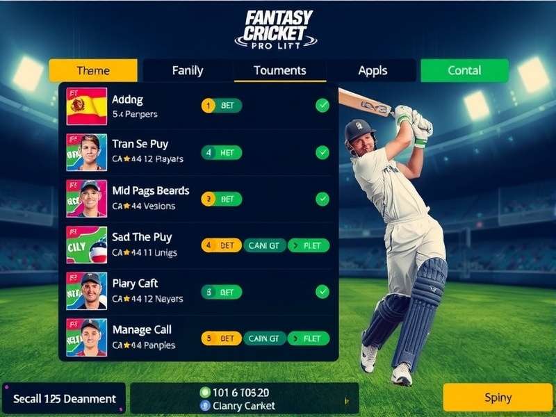 Fantasy Cricket Pro community engagement
